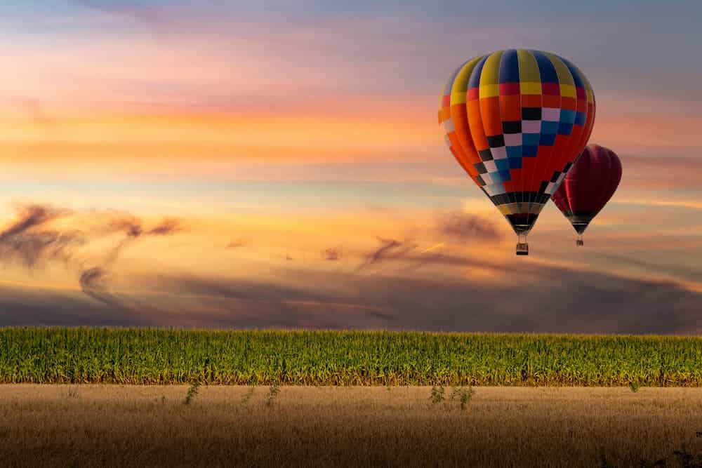 Prezent dla kogoś kto ma wszystko - lot balonem